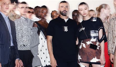 riccardo tisci debut burberry|riccardo tisci leaves burberry.